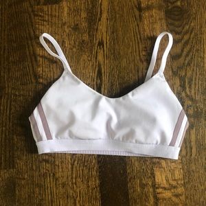 USED ONCE Adidas All Me 3 Stripe Core Bra